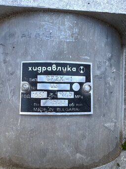 HYDRAULICKÁ PUMPA C72X BULHARSKA - 4