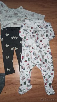 Vianočné oblečenie v. 74 pre dievčatko - 4