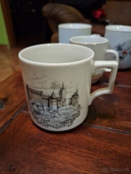 Retro šálky Československo - 4