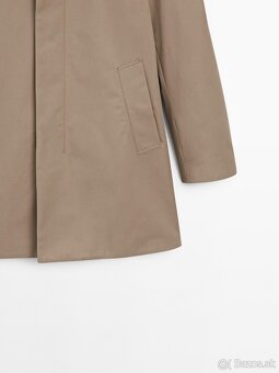 Massimo Dutti trenčkot zo 100 % bavlny - 4
