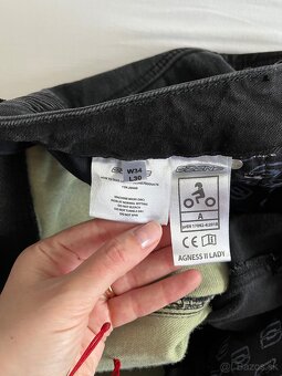 Dámske jeansy na motocykel Ozone Agness II čierne - 4