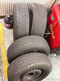 Originál 5x120 BMW plechové disky a gumy - 4