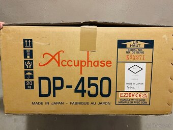 Accuphase DP450 zaruka,balenie - 4