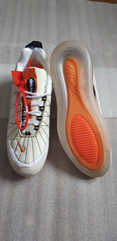 NIKE SNEAKERS 720 ORANGE WHITE CREAM - 4