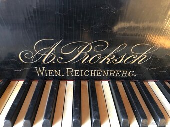 Klavír A. Proksch Wien.Reichenberg - 4