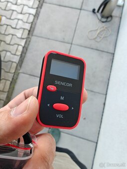 MP3 prehrávač Sencor SFP 4408 RD čierny/červený - 4