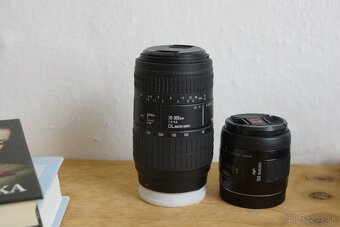 Sony Alpha A65 DSLR plus DT 18-70 sony+ krytka a 2 obj. - 4