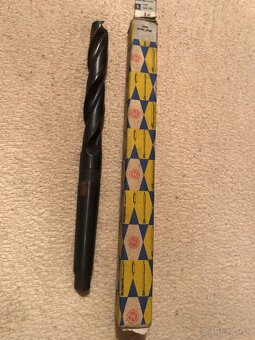 Vrtáky POLDI HSS s kužeľom,skľučovadlo UsJ 20 a redukcie - 4