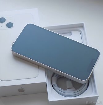 iPhone 13 Mini Starlight BATERIE 100% TOP - 4