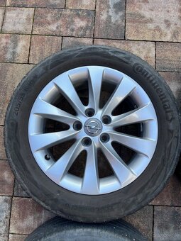 Orig. hliníkové disky Opel R16, 5x110 - 4
