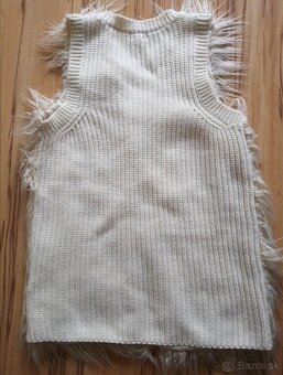 Kožušinová vesta F&F veľkosť M - 4