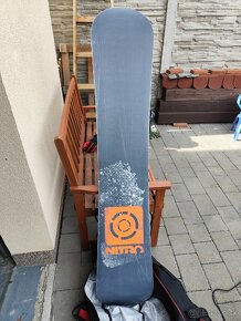 [ Zlacnené ] Predam Snowboard Nitro 165W s prislusenstvom - 4