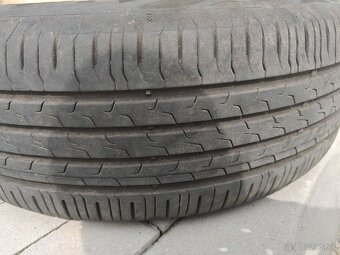 Disky 7Jx17 5x114.3mm originál Renault+Pneumatiky Continent. - 4