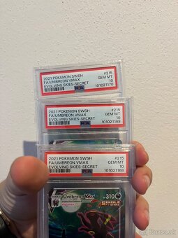 Umbreon 215 moonbreon pokemon grail psa 10 ohodnotene graded - 4