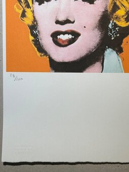 Andy Warhol "Marilyn Monroe 4x" Limitovaná edícia_Certifik - 4