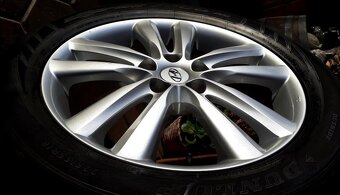 alu R18 5x114,3 orig. Hyundai + Kia + letné pneu 225/55R18 - 4