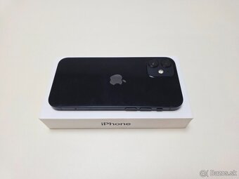 APPLE IPHONE 12 mini 64GB BLACK ,BATERKA 100% - 4