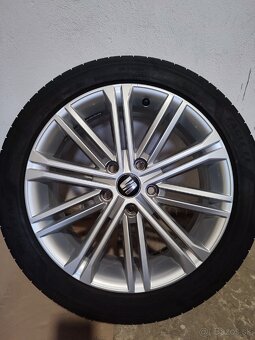 Letne pneumatiky 225/40 R17 na Original SEAT diskoch - 4