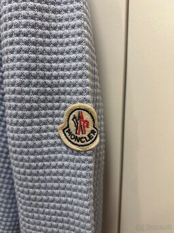 Moncler sveter XXL — nový s visačkami, svetlomodrý - 4