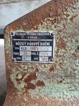 Nožnice na plech - 4