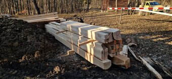 Porez guľatiny - mobilná pásová píla / mobilný gater - 4