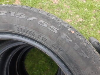 Letné pneumatiky PIRELLI 215/55 R17 - 4
