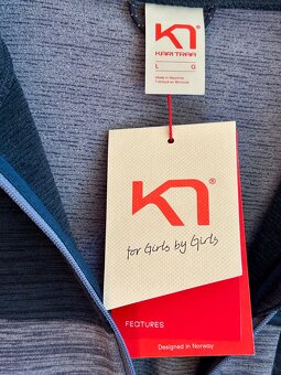 KVALITNÁ MIKINA s kapucňou zn.KARI TRAA č.L - 4