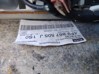 Stropnica Audi A6 C6 cedan - 4