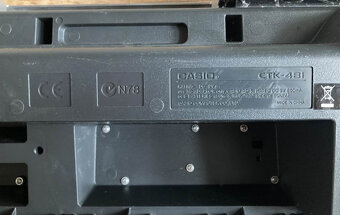 Predám keyboard casio CTK481 - 4