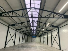 OCEĽOVÁ KONŠTRUKCIA HALY - MONTOVANÁ HALA 12x60x6m - 4