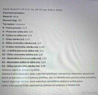Rebrik hlinikovy vysuvaci 3-11 - 4