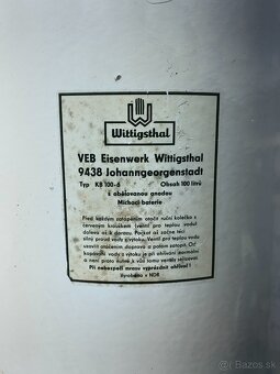 Ohrievač vody na tuhé palivo 100l - 4