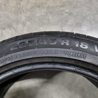 Letné pneumatiky 225/45 R18 CONTINENTAL DOT1120 - 4