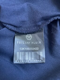 Philipp Plein dámske tričko – modré, veľkosť M - 4