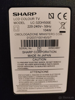 LCD Televízor SHARP - 4