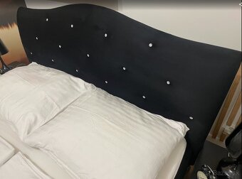 Predam calunenu manzelsku postel 160x200 Swarovski - 4
