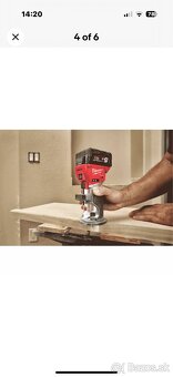 Milwaukee M18 horná fréza - 4