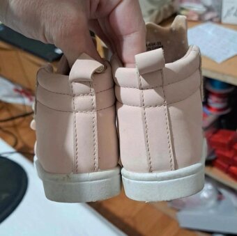 Dievčenské tenisky na suchý zips - 4