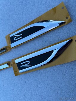 Volkswagen Zadny a bocny emblem R R-line original - 4