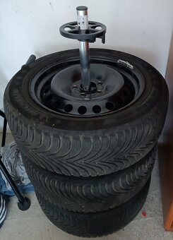 Oceľové disky Ford Fokus + st.zimne pneu - 4