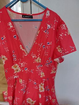Červené šaty × S - 4