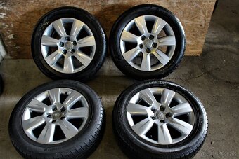 17"..5x112 r17...OEM...AUDI,,../Zaťažove/... LETNA...SADA - 4