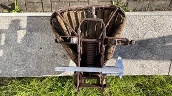 Tandemové sedačky + stupačky na predvojnové motocykle - 4