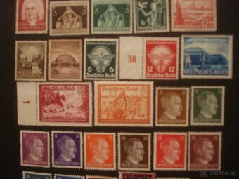 102 rôznych čistých známok Deutsches Reich - 4