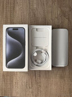 Predam iPhone 15pro , blue titanium ,256 GB - 4