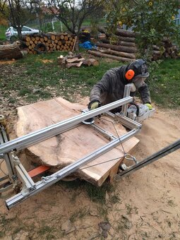 Predám systém na pílenie kmeňov na fošne - 4