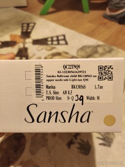 Detské tanečné topánky - spoločenské tance - 4