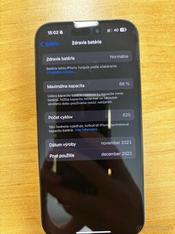 Iphone 15 pro 256 GB Black Titanium - 4