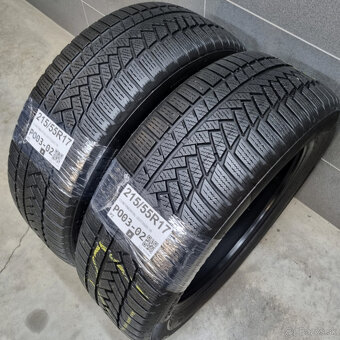 Zimné pneumatiky 215/55 R17 CONTINENTAL - 4