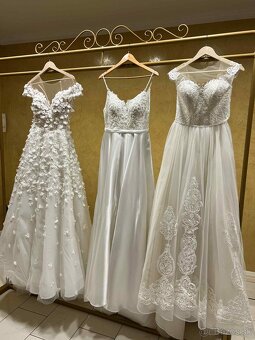 Predám nové svadobné šaty - 4